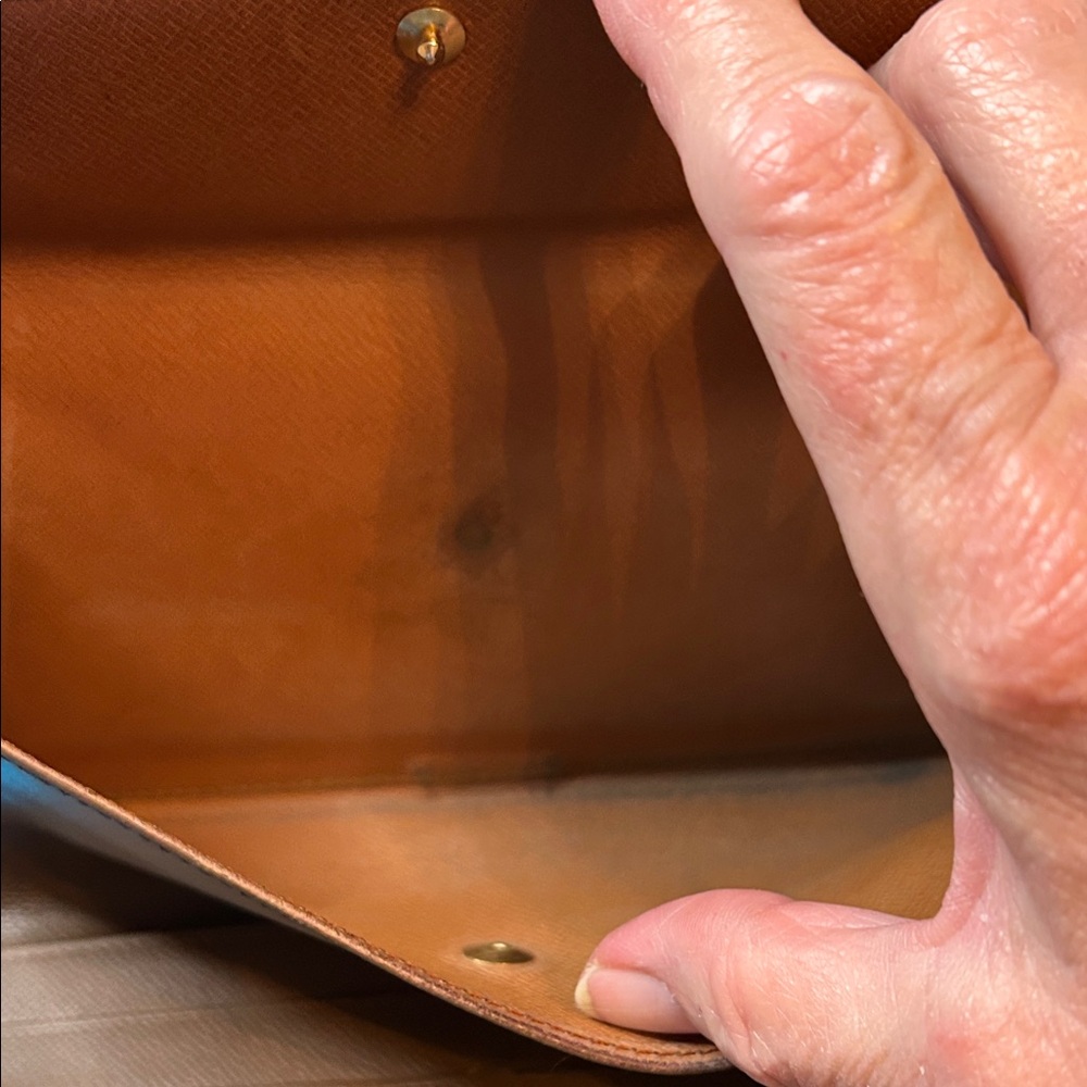 Louis Vuitton Brown Monogram Continental Wallet Very Good Condition - Picture 8 of 15